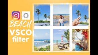 How I edit BEACH FILTER using VSCO