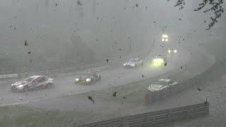 24h Nürburgring Nordschleife Chaos Crash & Red Flag snow rain and ice