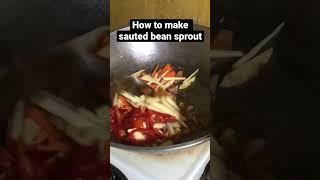 How to make bean sprout (ginisang toge) #ginisangtoge #toge #beansprouts