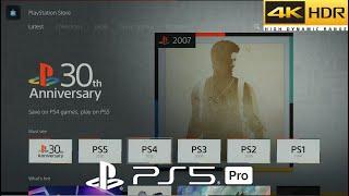 PS5 Pro Feature Update Playstaion 30th Anniversary - PS1 Start-Up Screen (Big PS Store Sale)