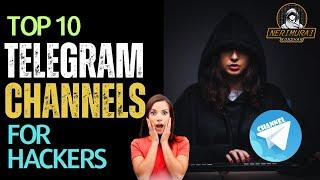 Top 10 TELEGRAM channels for ethical HACKERS | Telegram groups for Cyber Security | Ethical Hacking