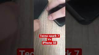 Tecno spark 7 Vs iPhone SE