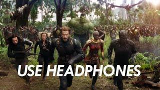 3D SOUND | USE HEADPHONES | INFINITY WAR TRAILER