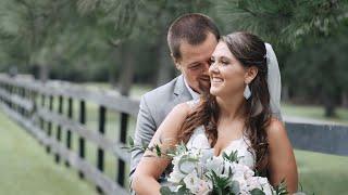 Romantic Country Wedding || Old Homestead Wilmington NC Wedding Video || Alexis + Chase