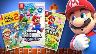 Which 2D Mario Game Should You Buy?  - Super Mario Games for Nintendo Switch! | ChaseYama