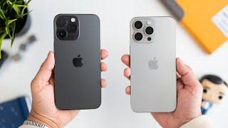 iPhone 15 Pro Max vs 14 Pro Max - Long Term Review (camera comparison, battery life, overheating)