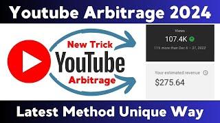 Youtube Arbitrage Method = $50 Daily | Youtube CPM Work - Spend $3 Get $23