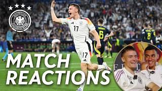 "Das ging alles so schnell" | Match Reactions 󠁧󠁢󠁳󠁣󠁴󠁿 mit Florian Wirtz und Jamal Musiala