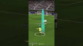 Ronaldo Knuckleball Free-kick now vs then #efootball2025 #efootball2024 #efootball #pes2021 #shorts