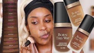 How To SHADE MATCH Born This Way Foundation! Tips + DEMO | Jackie Aina