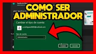 COMO SER ADMINISTRADOR EN WINDOWS 11