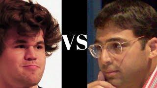 Magnus Carlsen vs Vishy Anand : Linares-Morelia (2007) - Semi-Slav Defense: Meran Variation (D47)