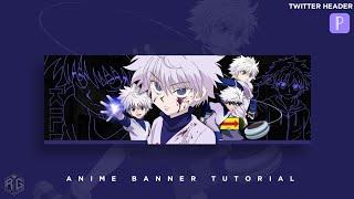 How To Make A Free Anime Header/Banner on Android | Killua - RG Tricks