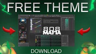 I've created a 808 MAFIA THEME for FL Studio 21 | FREE DOWNLOAD / TUTORIAL