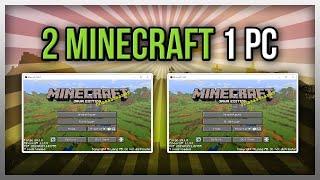 ️ Run 2 MINECRAFT Clients on 1 PC (Tutorial)