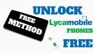 How to unlock Lycamobile phone