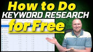 How to Do Keyword Research for Free (Works Right Now!)