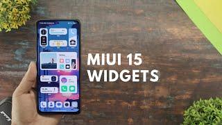 MIUI 15 New Super Widgets On Redmi & Xiaomi Device | Add Miui 15 Widgets On Miui 14