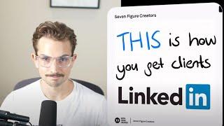 How to get clients on LinkedIn (This made me $1.36M)