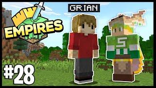 A SPECIAL GUEST ON THE SERVER.. | Minecraft Empires 1.17 SMP | #28