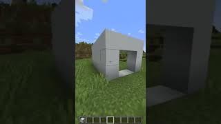 The inside is shorter than the outside. Non-Euclidean Minecraft