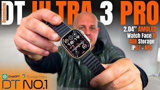 Recensione DT ULTRA 3 PRO Smartwatch TOP CLONE di Apple Watch ULTRA 2ªGen 2025! CHAT GPT Google Maps