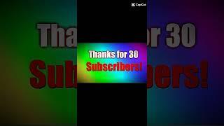 Thanks for 32 subs !!! Let's go!!!️️️