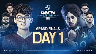 Samatva Elite Series Grand Finals Day-1 | BGMI | iQOOSOUL, Carnival Gaming, Gods Reign , etc.