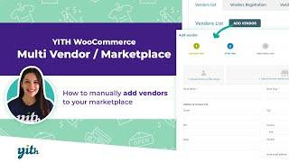 How to manually add vendors to your marketplace - YITH WooCommerce Multi Vendor / Marketplace