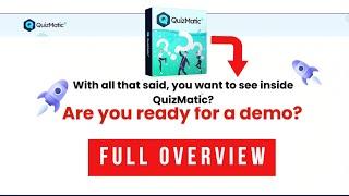 QuizMatic FULL Overview - QuizMatic Review