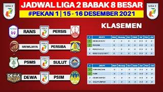 Jadwal Liga 2 2021 8 Besar Pekan ke 1 - Rans Cilegon vs Persis - Liga 2 Indonesia - Live Indosiar