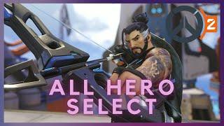 Overwatch 2 All Hero Select