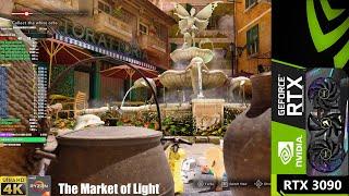 Unreal Engine 5 Tech Demo The Market of Light 4K | RTX 3090 | Ryzen 9 5950X 4.7GHz