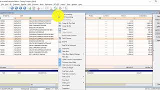 SQL Accounting Software Tutorial 030 Supplier Invoice