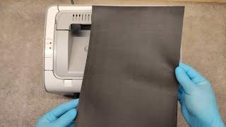 HOW TO FIX FULL BLACK PRINT ON HP LASERJET P1102, HP LASERJET P1005