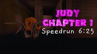 Roblox JUDY Chapter 1 Speedrun 6:25 Solo