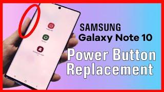 Samsung Note 10 Power Button Replacement || Power Button Replacement Samsung Galaxy Note 10