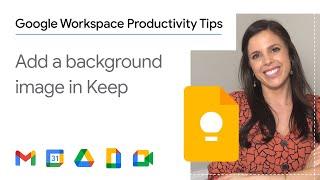 How to add a background image in Google Keep
