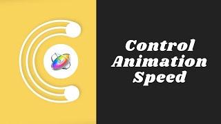 Control Animation Speed with Motion Path & Keyframe - Apple Motion 5 Tutorial