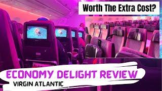 Virgin Atlantic Economy Delight - Was It Worth The Extra Cost? Orlando - Heathrow Full Review