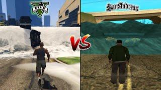 GTA 5 TSUNAMI VS GTA SAN ANDREAS TSUNAMI - WHICH IS BEST?