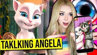 Testing A NEW SCARY TALKING ANGELA APP FOR THE FIRST TIME.. (*ANGELA HAS A DARK SECRET*)