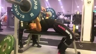 Bench press 5x5 62,5kg