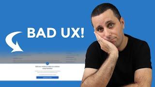 Bad UX - Don't Make This Mistake In Your Projects