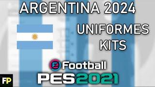 PES 2021 - Uniformes/kits Argentina (24) Xbox