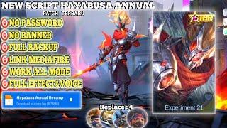 Script Skin Hayabusa Annual Starlight Full Effect Voice No Password