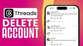 How To Delete Threads Account Permanently (2024) Easy Tutorial