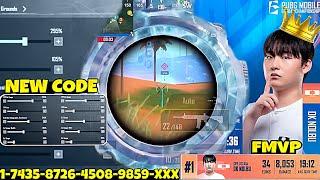 FINAL MVP!! DK NOLBU Best  Sensitivity Code & 5 Fingers Control Settings | BGMI / Pubg Mobile 2024