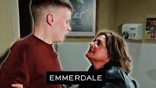 Moira FORCES The Truth Out Of Samson | Emmerdale