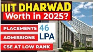 IIIT Dharwad cutoff|review|campus tour|IIIT cutoff percentile 2024|IIIT Hyderabad|IIIT raichur|fees